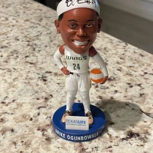 Autographed Dallas Wings Arike Ogunbowale Bobblehead